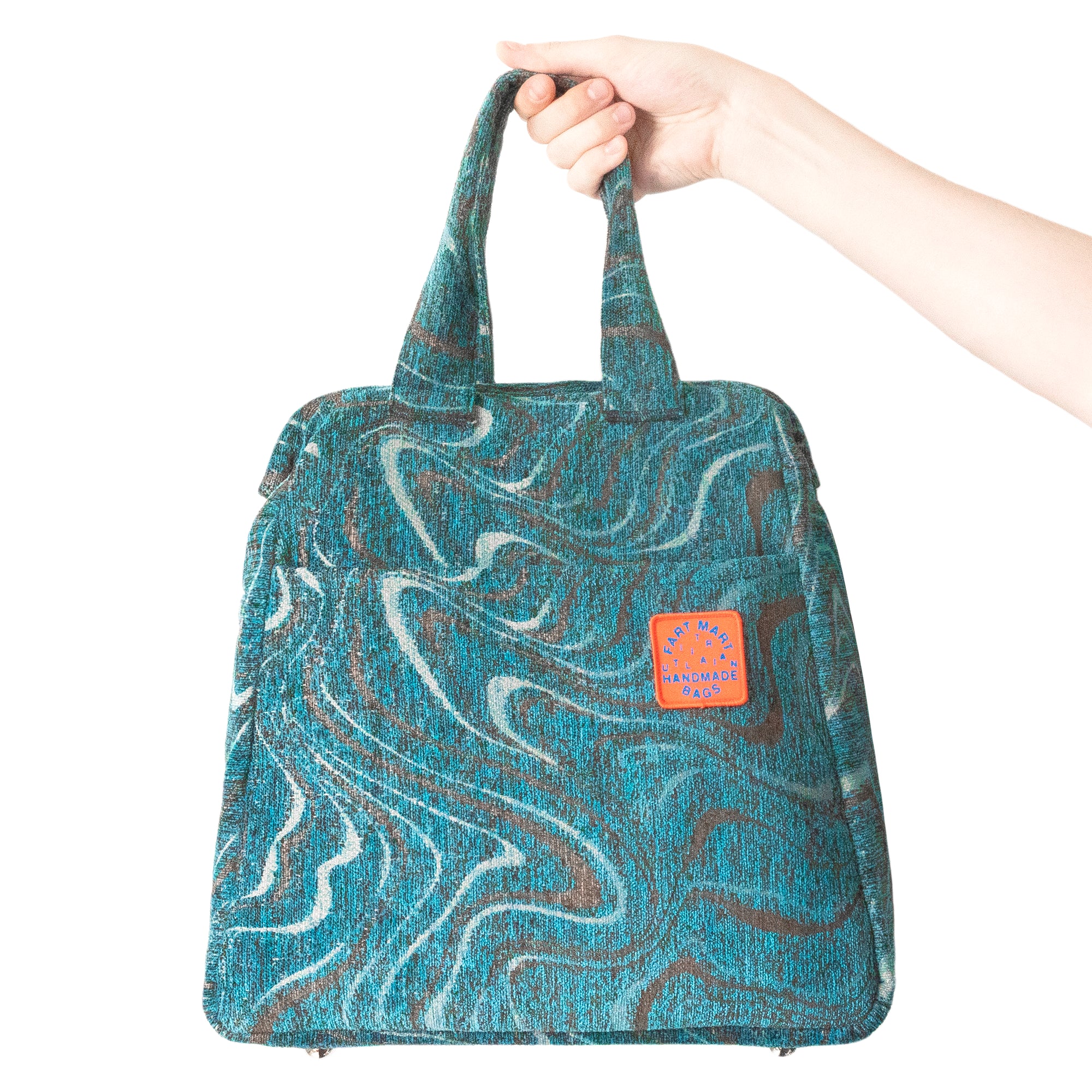 COACH BUS SEAT CARPET BAG