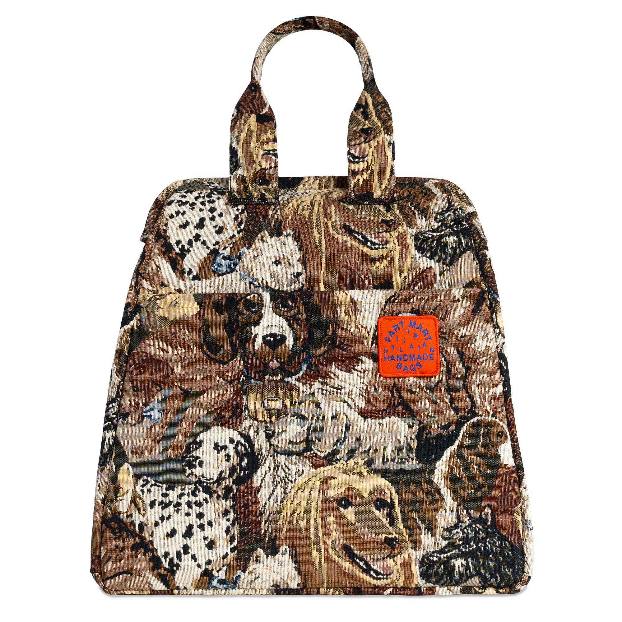 DOG CAMO CARPET BAG