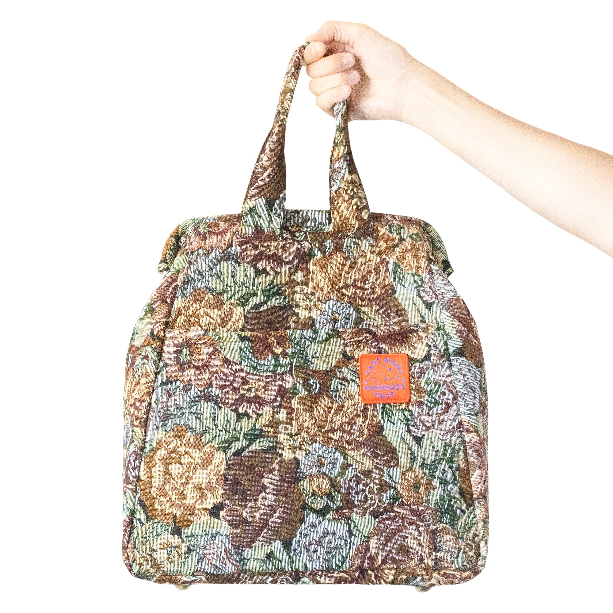 TILLY'S FLORAL CARPET BAG