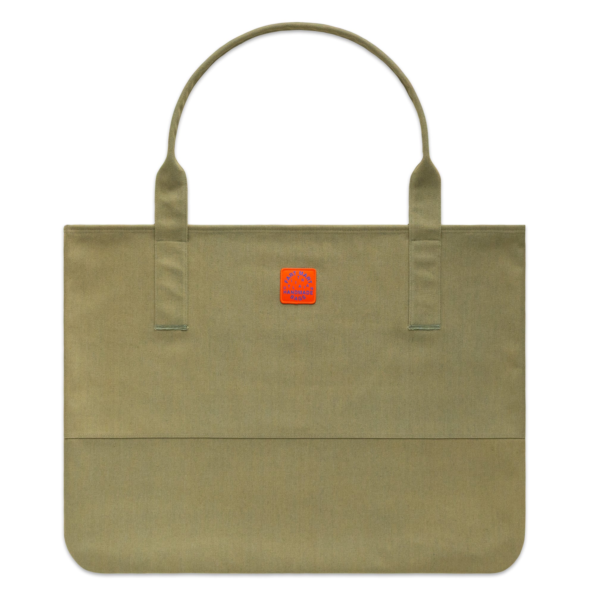OLIVE DRAB LARGE TOTE BAG