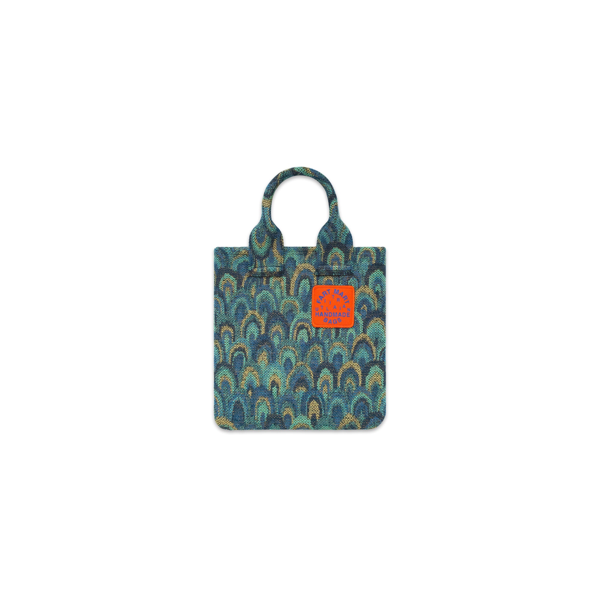 PEACOCK TINY TOTE BAG