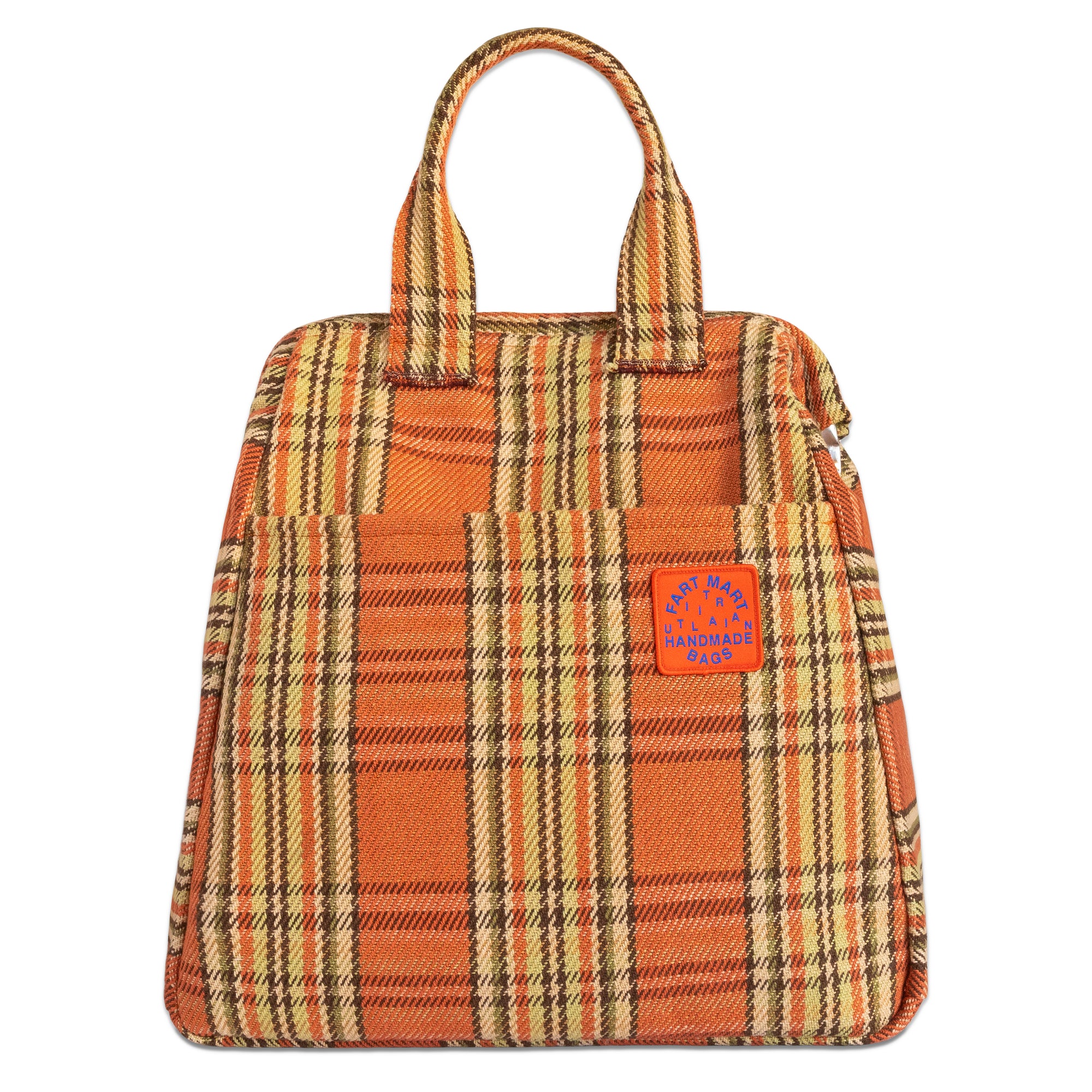 PLAID COUCH CARPET BAG