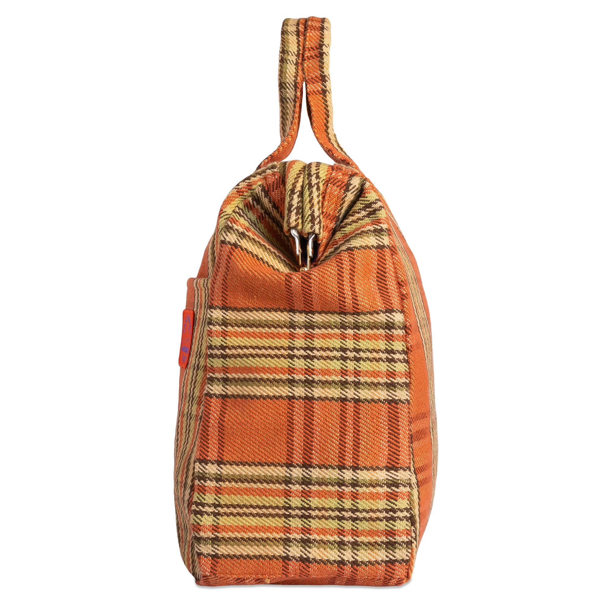 PLAID COUCH CARPET BAG