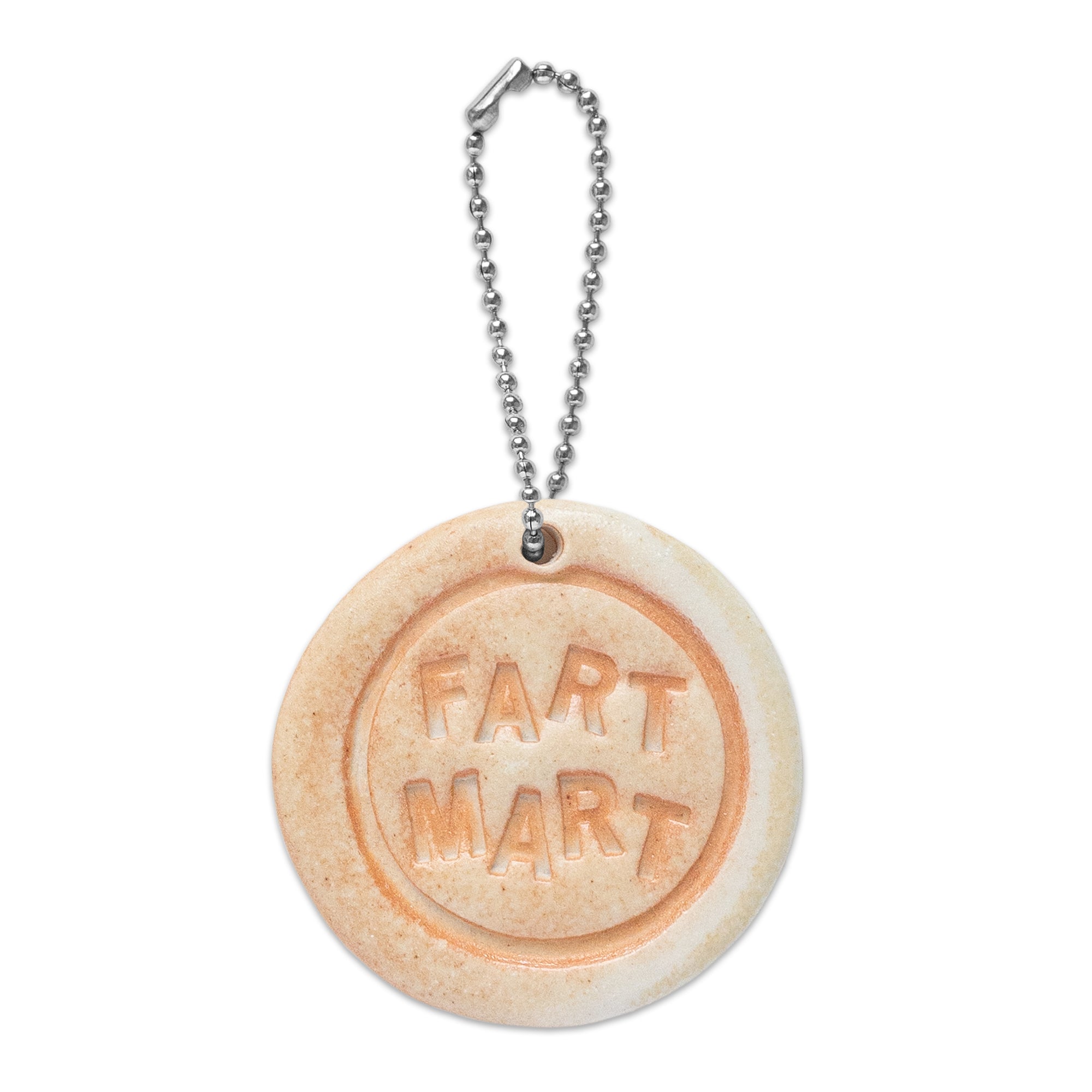 WOOD-FIRED PORCELAIN CHARM