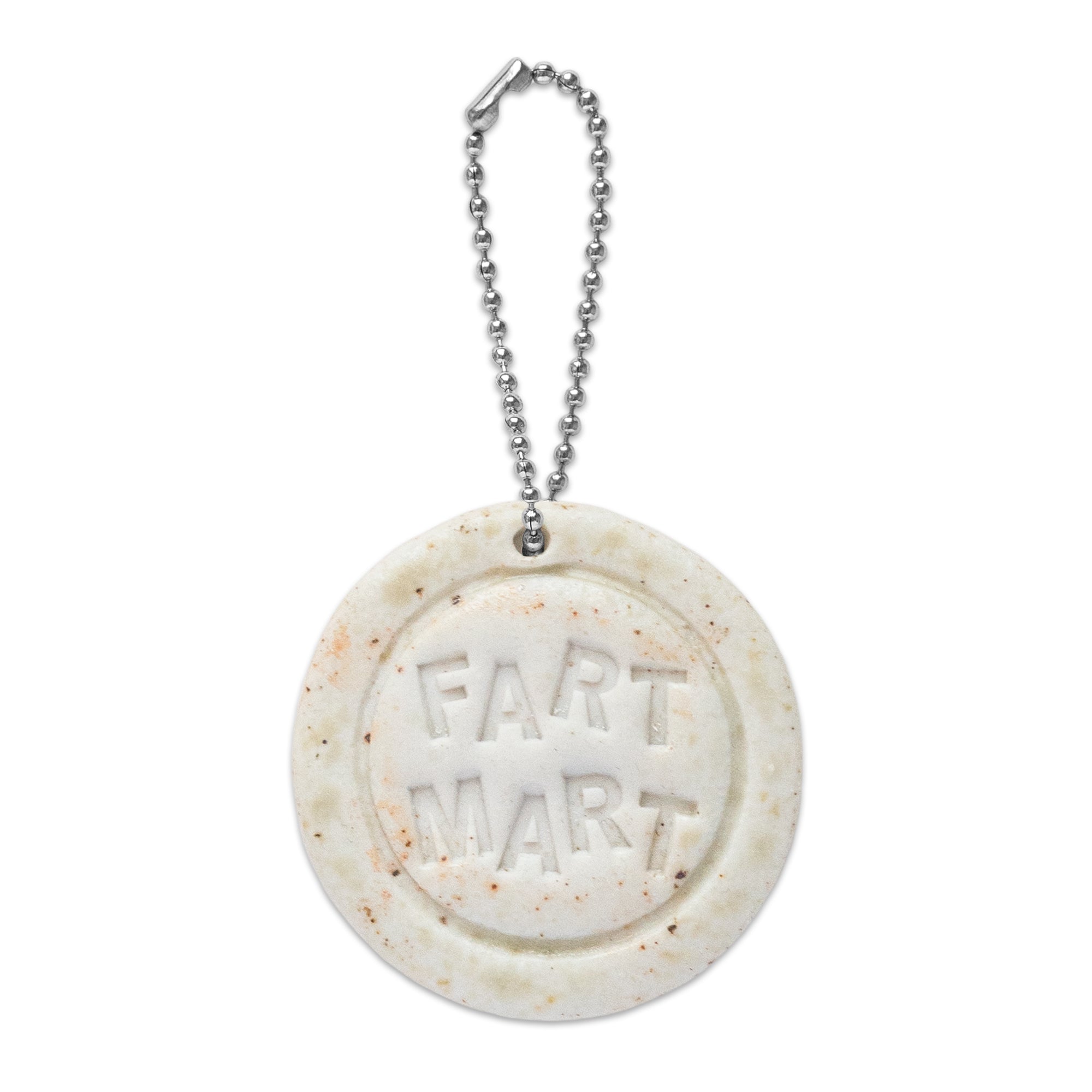 WOOD-FIRED PORCELAIN CHARM